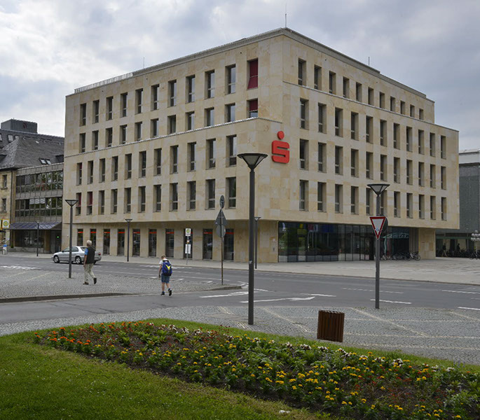 Luitpoldplatz Bayreuth I Fassade I F.X. Rauch